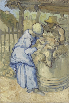 The Sheepshearer (after Millet) by Vincent van Gogh