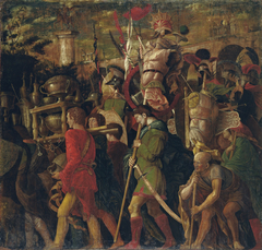 The Triumphs of Caesar: 6. The Corselet-Bearers by Andrea Mantegna