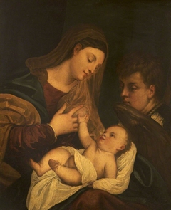 The Virgin and Child by Anonymous