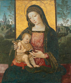 The Virgin and Child by Pinturicchio