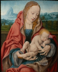 The Virgin with the Sleeping Child by Joos van Cleve