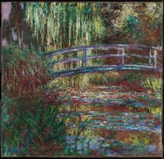 The Water Lily Pond by Claude Monet