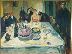 The Wedding of the Bohemian by Edvard Munch