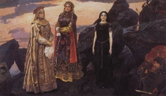 Three Princesses of the Underground Kingdom by Viktor Vasnetsov