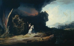 Thunderstorm with the Death of Amelia by William Williams