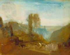 Tivoli, the Cascatelle by Joseph Mallord William Turner