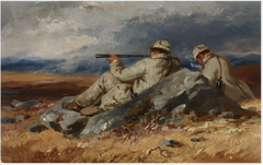 Two Sportsmen in Scotland by Charles Grey