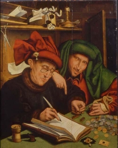 Two Tax Collectors by Marinus van Reymerswaele