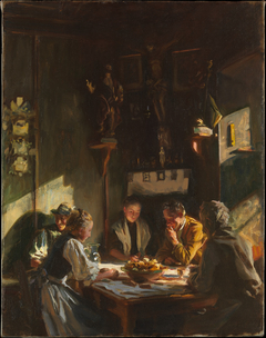 Tyrolese Interior by John Singer Sargent