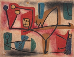 Übermut Exubérance by Paul Klee