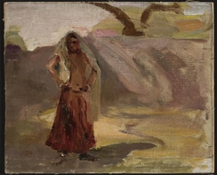 Udaipur – Hindu girl. From the journey to India by Jan Ciągliński