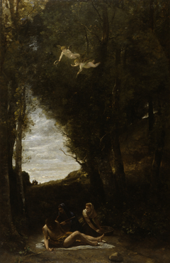 St. Sebastian Succoured by Holy Women by Jean-Baptiste-Camille Corot