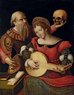 Vanitas by Master of the Female Half-Lengths