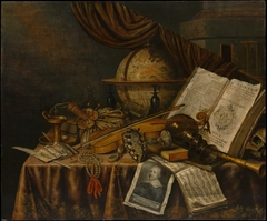 Vanitas Still Life by Evert Collier