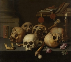 Vanits still life by Aelbert Jansz van der Schoor