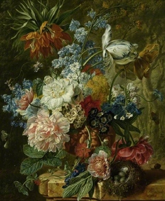 Vase of flowers by Wybrand Hendricks