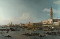 Venice: The Basin of San Marco on Ascension Day by Canaletto