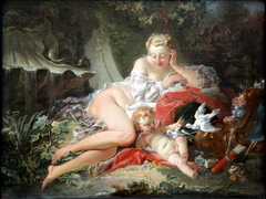 Venus und Amor by François Boucher