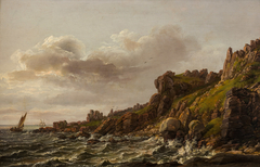 View at Kullen in Sweden by Johan Christian Dahl