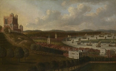 View from One Tree Hill: the Queen's House and the Royal Observatory, Greenwich by Jan Griffier I