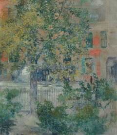 View from the Artist's Window, Grove Street by Robert Frederick Blum