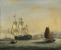 View of Greenwich by Frederick Calvert