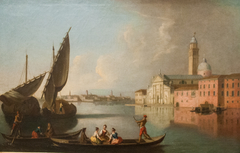 View of Venice with San Giorgio Maggiore by Johan Richter