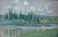 View of Vétheuil by Claude Monet