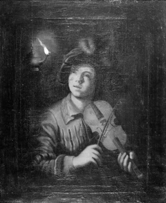 Violin Player by Godfried Schalcken