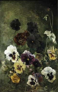 Viooltjes by Paul Joseph Constantin Gabriël