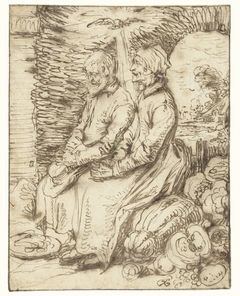 Vreedsamich Paer by Jacob de Gheyn II