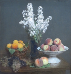 White Rockets and Fruit by Henri Fantin-Latour