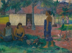 No te aha oe riri (Why Are You Angry?) by Paul Gauguin