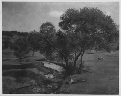 Wiesenlandschaft by Hans Thoma