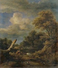 Wild Duck Shooting by Jacob van Ruisdael