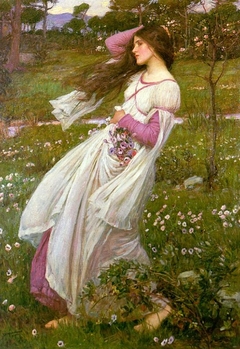 Windflowers by John William Waterhouse