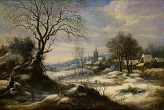 Winter Landscape by Daniel van Heil