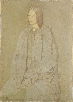 Young Woman in a Grey Cloak by Gwen John