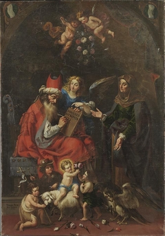 Zacharias gibt Johannes den Namen by Tobias Pock