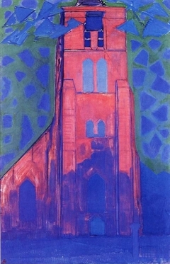 Zeeuwsche Church Tower by Piet Mondrian