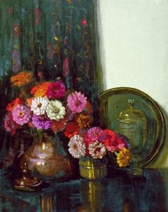 Zinnias by Dorothy Kate Richmond