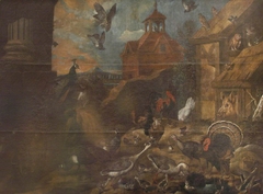 A Farmyard by Francis Barlow