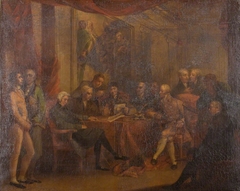 A Group of Dilettanti at the Bishop's Palace, Dromore by Anonymous