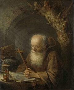 A Hermit by Gerard Dou