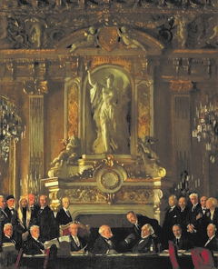 A Peace Conference at the Quai d'Orsay by William Orpen