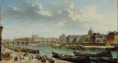 A View of Paris with the Ile de la Cité by Nicolas-Jean-Baptiste Raguenet