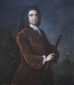 Admiral Edward 'Grog' Vernon (1684-1757) by Charles Philips