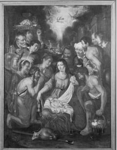 Adoration of the shepherds by Unknown Artist