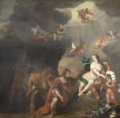 Aeneas Receiving a New Set of Armour from Venus by Ferdinand Bol