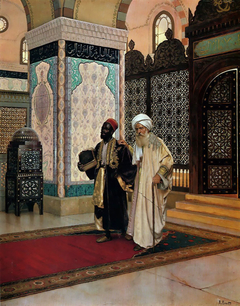 After the Prayer by Rudolf Ernst